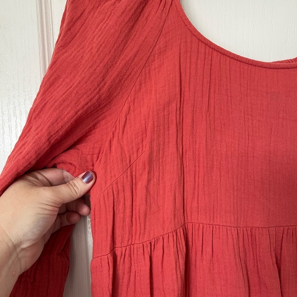 Universal Thread Coral Maxi Dress XL - Picture 3 of 9